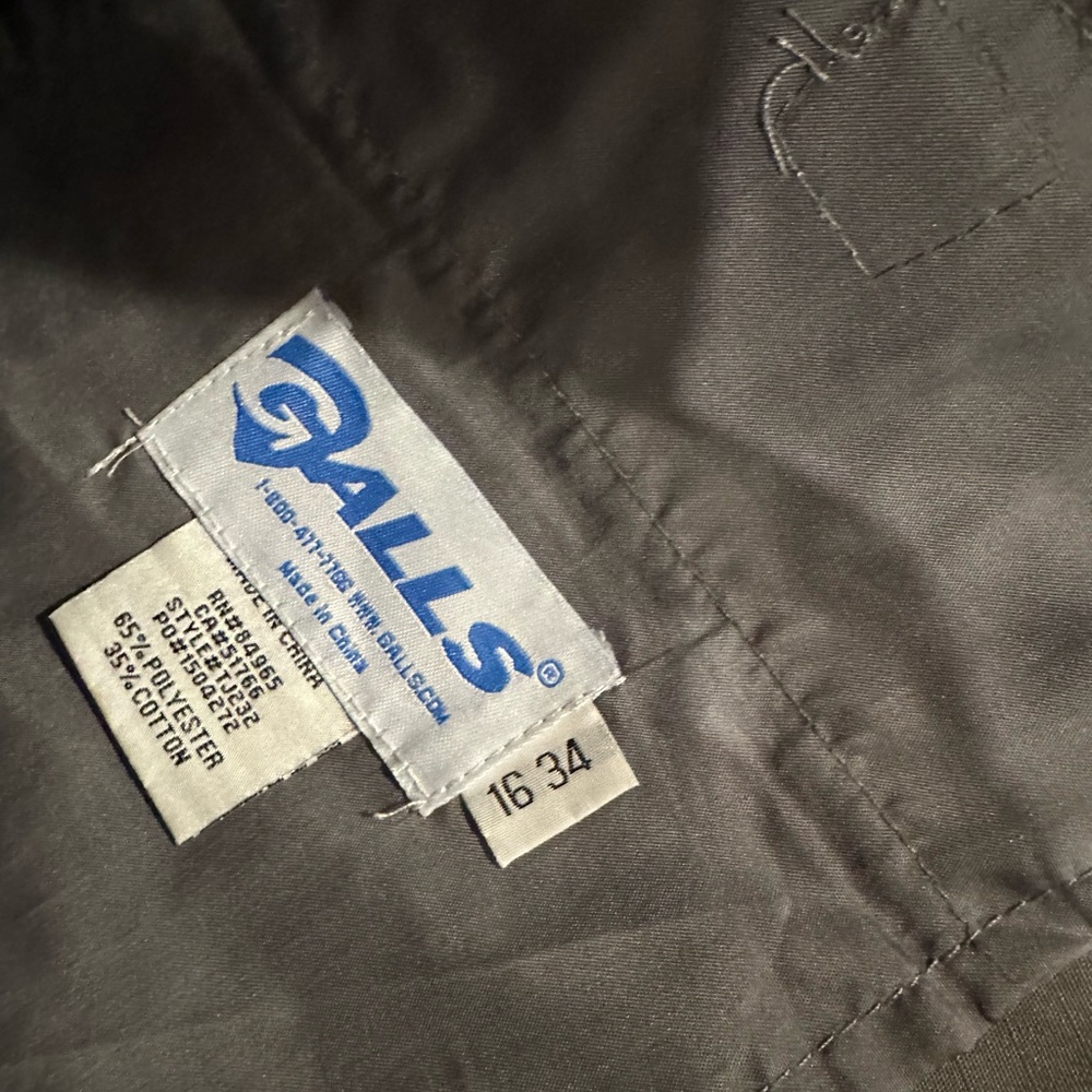 Women’s tactical pants from Galls. Size 16